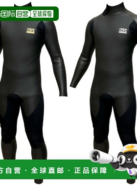 日本直邮RASH JB FASTENER TYPE Rush 半干式 5×3 后拉链潜水服