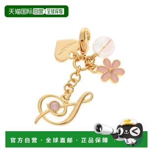 Thavasa charm Flower 花卉字母拉链 Initial 日本直邮Samantha