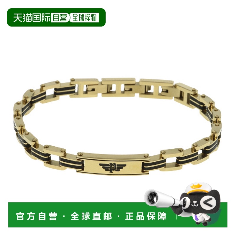 日本直邮POLICE 手链 POLICE BL CARB2 GB0008702胸针黄金
