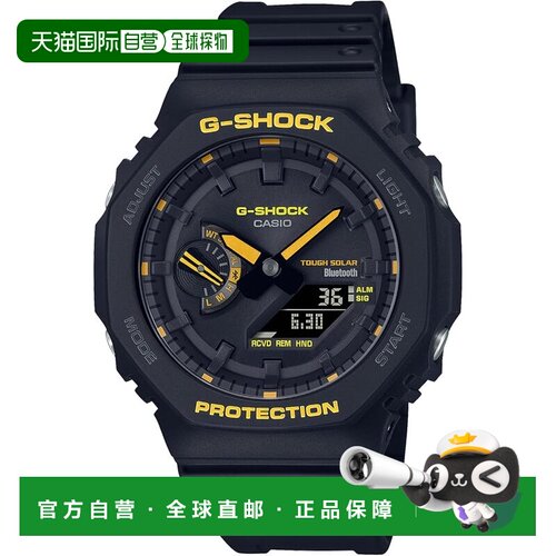 【日本直邮】卡西欧 G-SHOCK Caution Yellow蓝牙太阳能 GA-B2100