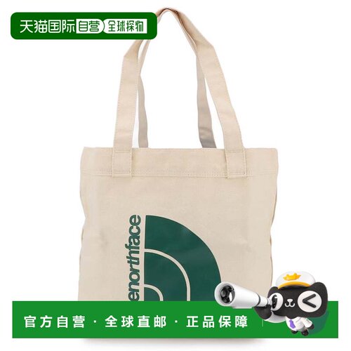 日本直邮THE NORTH FACE 帆布托特包 NF0A3VWQ BUI ECRU/GREEN 米