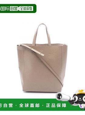 日本直邮中古Celine赛琳女包B级9新Vertical Cabas琴谱包牛皮斜挎