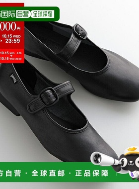 日本直邮CAMPER Casi Myra 高跟鞋 K201629 女款皮革带平底徽标鞋