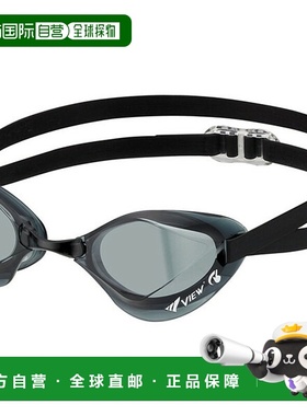 日本直邮VIEW BladeF 游泳镜标准镜片防雾防水比赛竞速V122SA-SK