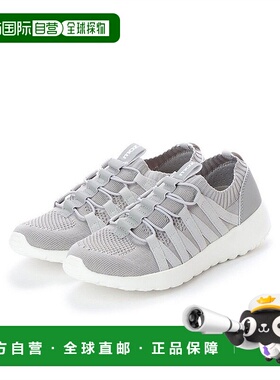 MOZ moz 系带针织运动鞋（灰色）厚底