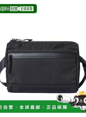 1h可退 日本直邮官方授权 RAMIDUS 黑色美丽腰包S单肩包