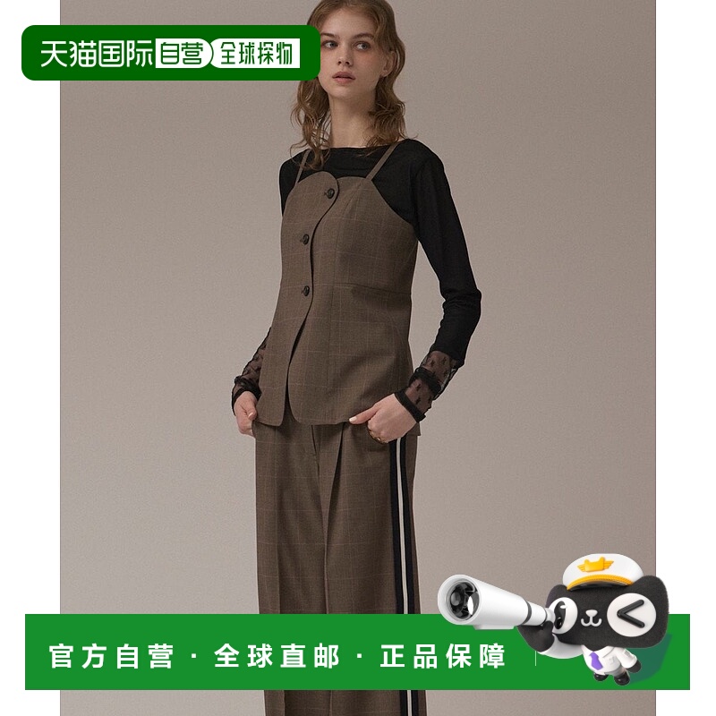 日本直邮GRACE CONTINENTAL Front Wave背心上衣