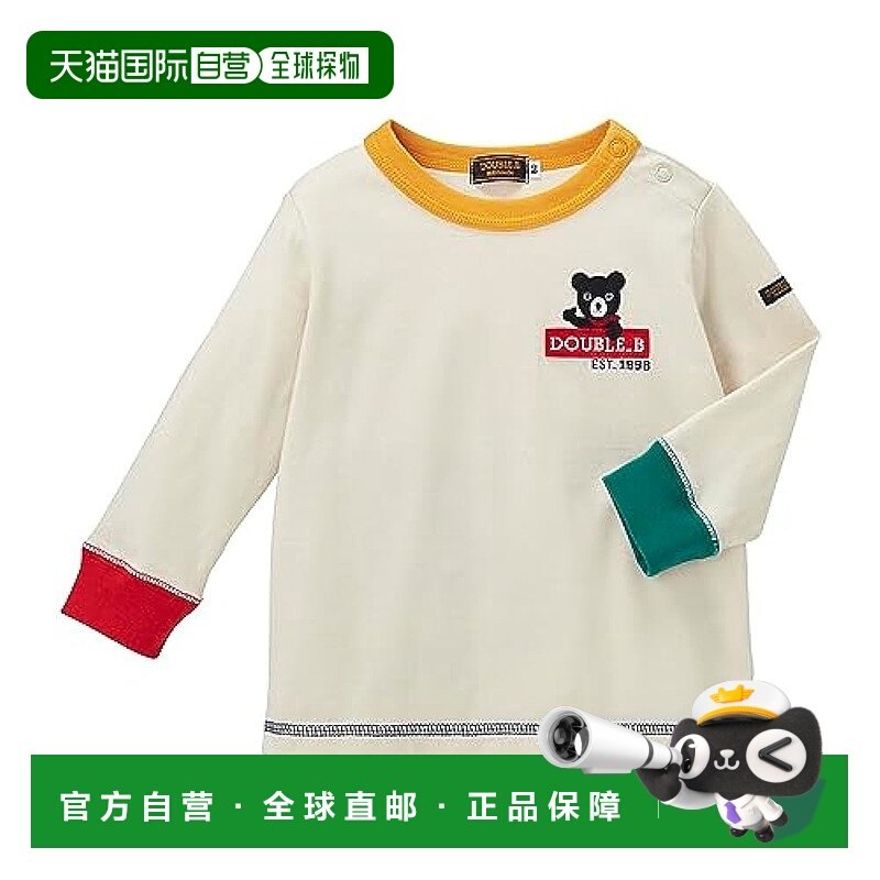 日本直邮【日本直邮】MIKIHOUSE 长袖T恤 60-5236-495 100cm 多色