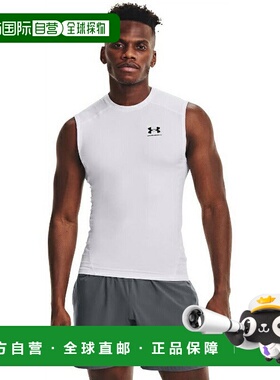 日本直邮 Under Armour 男士UA HeatGear Armor压缩无袖T恤 13615