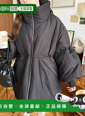 1h可退 日本直邮moment+ 女士中长款系带立领外套 mt01059高端流