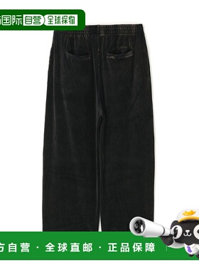 1h可退 日本直邮DANKE SCHON 男女同款 天鹅绒休闲裤 半拉链设计