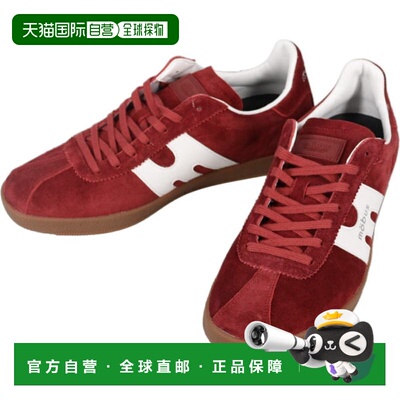 日本直邮Mobus 运动鞋 Berlin Suede BERLIN SD 栗色/白色 M-2310