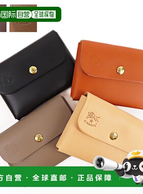 日本直邮IL BISONTE 男士女士皮革卡片夹 SCC032 PG0001 C0855P