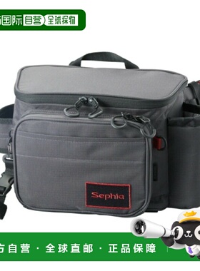 日本直邮Shimano Sephia Rungun West 背包L 灰色 BW-222W