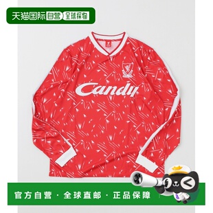 日本直邮417 EDIFICE 男装 利物浦FC联名 89年主场灵感T恤 250703