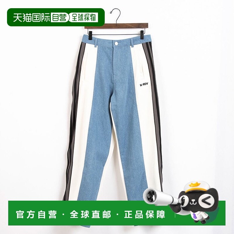 日本直邮NERDY UNI DENIM MIX TRACK PANTS 牛仔裤 [NE8621EU0008