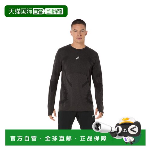 日本直邮ASICS ROAD ACTIBREEZE™舒适百搭潮流时尚长袖T恤 男款