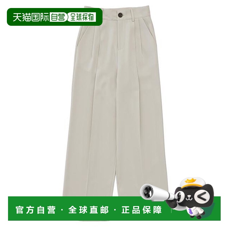 1h可退 日本直邮select MOCA 高腰中线西装裤休闲裤