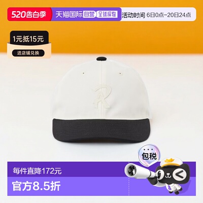 1h可退 日本直邮RACAL 男士 经典毛毡徽章棒球帽 RL-26-1420