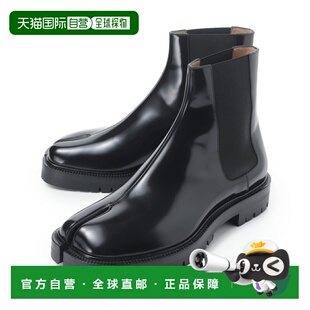 日本直邮Maison Margiela Tabi County 切尔西靴 黑色 男士s57wu0