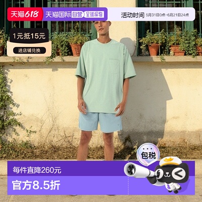 日本直邮Goldwin 短袖T恤户外宽松男女同款运动半袖GL65147