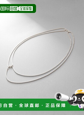 1h可退 日本直邮COCOSHNIK 女士威尼斯链十字项链 76731349999909