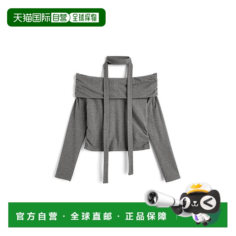 日本直邮日潮 GRL 带披肩露肩上衣 ru1195 韩系早秋氛围感穿搭