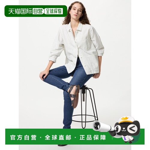 日本直邮Uniqlo/优衣库 长袖衬衫 女款 485712-66