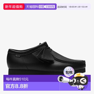 日本直邮Clarks Wallabee GTX / 男款 Wallabee Gore-Tex（黑色/