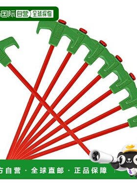 【日本直邮】DOD 帐篷 胡萝卜桩 橙色×绿色 露营户外