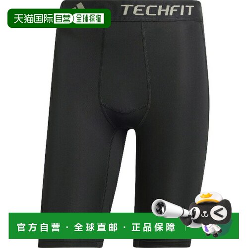 日本直邮adidas Techfit 压缩训练短款紧身裤 (JTE81-IN5591) - /