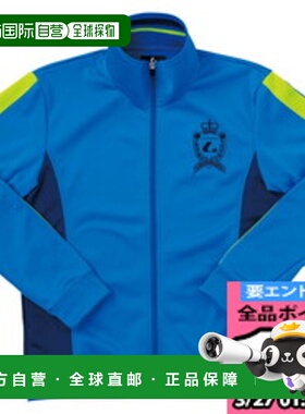 日本直邮LUCENT 女士热身衫蓝色网球训练服 XLW6327 女士