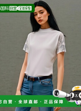 日本直邮GOSEN 女士比赛衬衫 白色 L 网球比赛衬衫女士 T2409-30