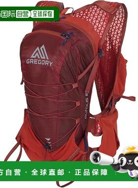 【日本直邮】Gregory Rufus 8 男士越野跑背包 红色