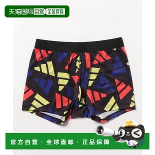 1h可退 日本直邮adidas 男士品牌Logo图案速干吸湿运动 boxer内裤