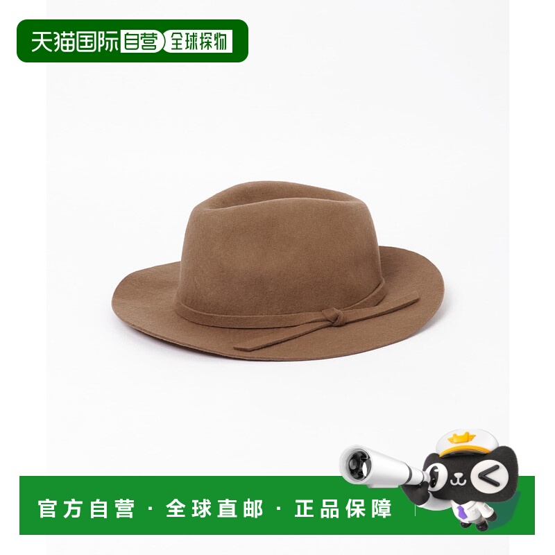 1h可退 日本直邮KBF 女士 柔软全毛 棒球帽 秋冬上品宽檐帽 KB522