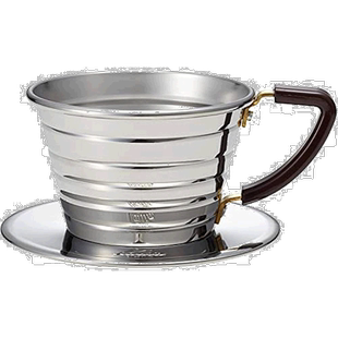 【日本直邮】Kalita卡丽塔wave系列不锈钢手冲咖啡过滤器咖啡滤杯