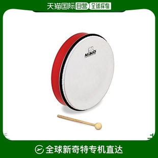 suzuki铃木乐器红色ABS手鼓m尺寸小巧便携做工精致 日本直邮