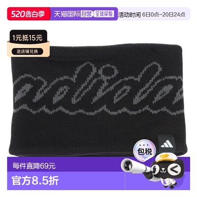 日本直邮adidas 高尔夫 COLD.RDY 针织脖套 [JWK28-JM0219] 黑色