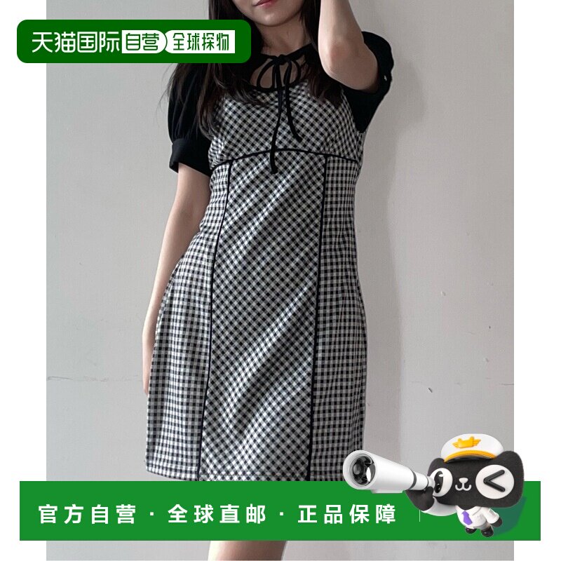 日本直邮abc une face 女装 叠穿式波蕾罗后绑带连衣裙 306302313