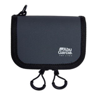 日本直邮AbuGarcia 钓鱼日本诱饵盒勺子和曲柄钱包涂层灰色鱼饵盒