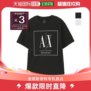 日本直邮ARMANI EXCHANGE T恤男式 3rztag zj8ez 12002023SS