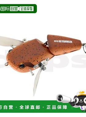 日本直邮deps Bass Lure Tiny NZ Crawler #15 红色青蛙