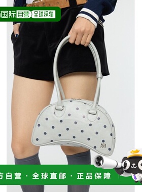 日本直邮MOUSSY 女装 圆形廓形 仿皮 半圆筒包 双肩背 010JS35522