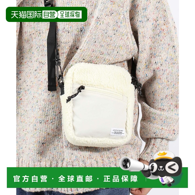 1h可退 日本直邮BAYFLOW男装尼龙绒感单肩包 可拆卸肩带