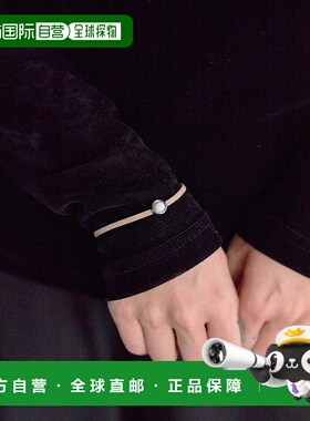 日本直邮ear PAPILLONNER 女士 仿麂皮绳单石装饰手链 EAZ1052511