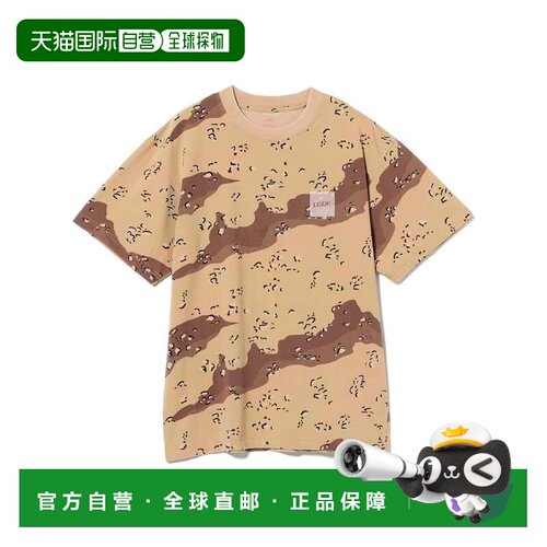 日本直邮LQQK STUDIO 男士 纯棉迷彩BOX LOGO印花【付后1h可退】