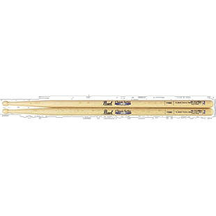 【日本直邮】Pearl珍珠架子鼓棒原木鼓锤经久耐用安全绿色环保110