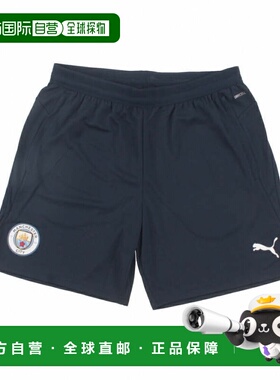 日本直邮PUMA 男子曼彻斯特城25 - 26赛季训练短裤 MCFC TR带口袋