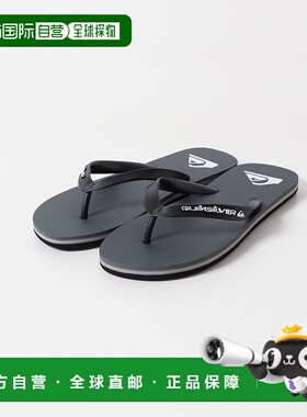 1h可退 日本直邮Quiksilver男士夏季轻便沙滩凉鞋简约舒适百搭款